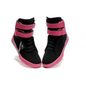 Supra TK Society Women's Shoes Black Pink