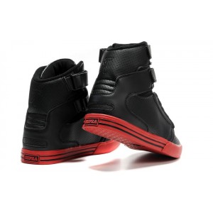 Supra TK Society Women's Shoes Black Red