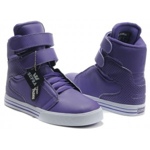 Supra TK Society Women's Shoes Purple White