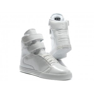 Women's Shoes Supra TK Society Classic Leather White