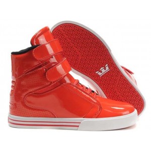 Women's Supra TK Society Classic Shoes Light Red