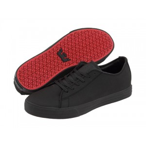 Men's Supra Thunder Low Shoes Black Red
