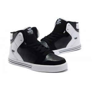 How Much Men's Shoes Supra Vaider Classic Black White