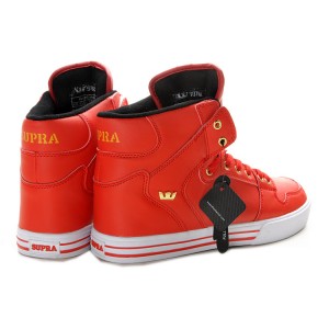 Supra Vaider Shoes Men's Red