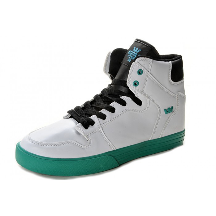 Supra Vaider Shoes Classic Green White For Men