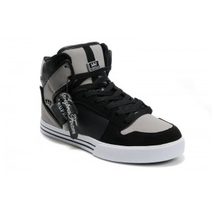 Supra Vaider Shoes Classic Grey Black For Men