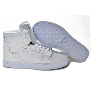 Supra Vaider Shoes Men's Classic Discount White